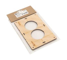 Установочная коробка с шаблон для сверления