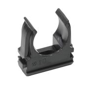 Держатель для труб (клипса) d16мм черн. (уп.100шт) TOKOV ELECTRIC TKE-LC-16-C05/100