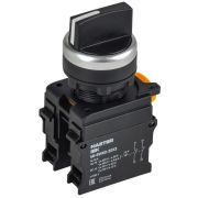 Переключатель 3 полож. 2НЗ черн. MASTER IEK MI-SW60-20X3-5-24-3-K02