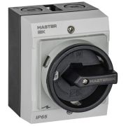 Переключатель кулачковый 10А (сх. 91) в боксе закрытая рукоятка IEK MI-CS21-010-091