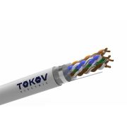 Кабель витая пара SF/UTP 4х2х24AWG (0.52мм) кат.5E PVC Fluke tested (м) PRO TOKOV ELECTRIC TKP-C06-SF/UTP-42-5E-305