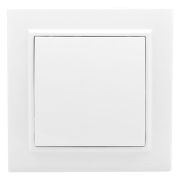 Выключатель 1-кл. СП Минск 10А IP20 бел. Basic EKF ERV10-021-10