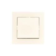 Рамка 1-местн. горизонт. VESNA кремов. LEZARD 742-0300-146