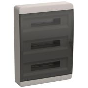 Корпус ЩРН-П-54 TEKFOR IP41 черн. прозр. дверь пластик. IEK TF5-KP12-N-54-41-K01-K03